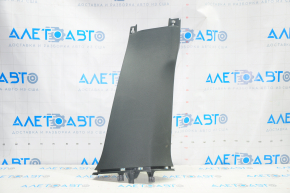 Center pillar trim lower right VW CC 08-17 black, scratches