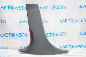Center pillar trim lower left BMW 3 F30 12-18 black, scratches