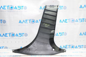 Center pillar trim lower left BMW 3 F30 12-18 black, scratches
