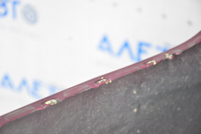 Rear bumper bare Subaru Forester 19-24 SK red, tear, crack, broken mount, scratches