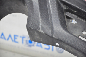 Rear bumper bare Subaru Forester 19-24 SK red, tear, crack, broken mount, scratches