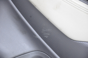 Door trim card front right Subaru Forester 19-24 SK black with gray insert, scratches
