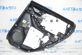 Door trim card rear left Subaru Forester 19-24 SK black with gray insert, scratches