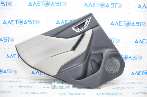 Door trim card rear left Subaru Forester 19-24 SK black with gray insert, scratches