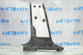 Center pillar trim lower right Audi Q5 8R 09-17 black, scratches