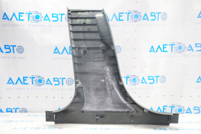 Center pillar trim lower right Audi A4 B8 08-16 sedan, black, scratches