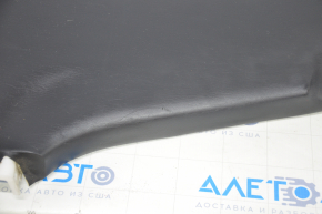 Center pillar trim lower left Lexus GS300 GS350 GS430 GS450h 06-08 leather black, broken fastening, scratches