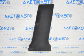 Center pillar trim lower right Lexus GS300 GS350 GS430 GS450h 06-08 leather black, scratches