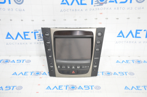 Monitor, display, navigation Lexus GS450h 06-07 black with climate control and navigation