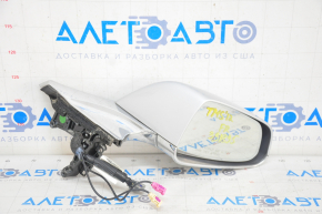 Side mirror right Tesla Model S 12-20 13+2 pins, auto-dimming, silver+chrome