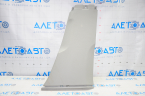 Center pillar trim lower right VW Passat b7 12-15 USA gray, plastic turned white, scratches