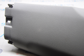 Center pillar trim lower right VW Passat b7 12-15 USA gray, plastic turned white, scratches