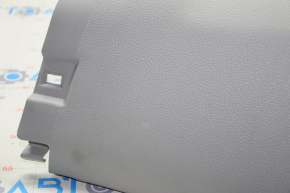 Center pillar trim lower left VW Passat b7 12-15 USA gray, plastic turned white, scratch