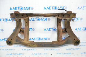 Toyota Highlander 08-13 AWD rear subframe rusty, silent blocks need replacing