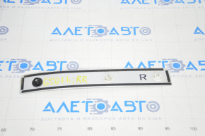Lexus GS300 GS350 GS430 GS450h 2006-2011 outer rear right door sill plate, chrome
