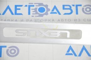 Door sill outer front right Lexus GS300 GS350 GS430 GS450h 06-11 chrome, scratch