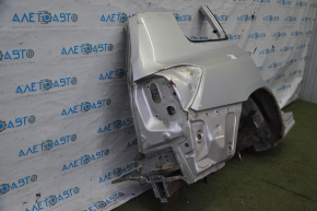 Quarter wing rear right Toyota Highlander 08-13 silver, dented, bumps, rusty