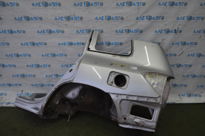 Quarter wing rear left Toyota Highlander 08-13 silver, pokes, rusty