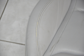 Passenger seat Tesla Model S 12-15 pre-rest, type 1, with airbag, electric, gray leather, worn