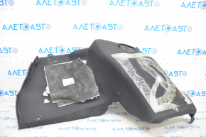 Tesla Model S 12-20 rear left fender flare, black, type 1