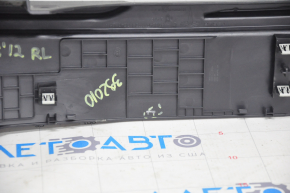Rear trunk side trim under curtain left Tesla Model S 12-20 black, broken fastener