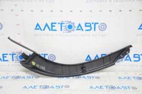 Rear Trunk Door Trim Left Tesla Model S 12-20 Black
