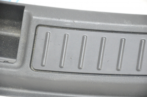 Tesla Model S 12-15 pre-restored rear trunk opening trim, black, scratches