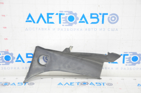 Tesla Model S 12-20 Black Rear Trunk Door Outer Trim, Left