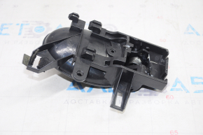 Door handle inside front left Nissan Versa 12-19 usa black
