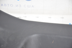 Rear pillar trim lower left Tesla Model S 12-15 pre-rest, type 1, black, with gray insert, scratches, worn