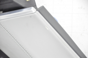 Rear pillar trim lower left Tesla Model S 12-15 pre-rest, type 1, black, with gray insert, scratches, worn