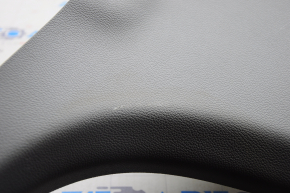 Center pillar trim lower left Cadillac CTS 14-19 gray, broken crepe, rubbed