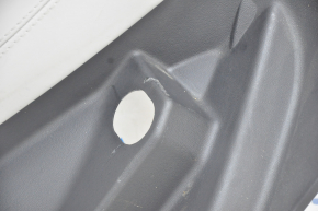 Rear pillar trim lower right Tesla Model S 12-15 pre-rest, type 1, black, with gray insert, scratches, worn