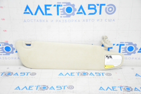 Left visor Tesla Model S 12-20 beige, chemically treated
