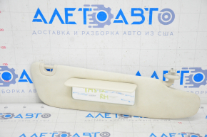 Right visor Tesla Model S 12-20 beige, chemically treated