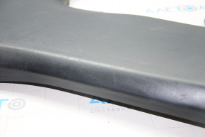 Center pillar trim lower left Chevrolet Malibu 16-23 black, rubbed