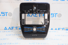 Climate control control of Nissan Leaf 13-17 with frame, with monitor control, with air duct, worn panel