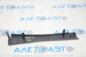 Front Pillar Cover Left Middle Tesla Model S 12-20 Black