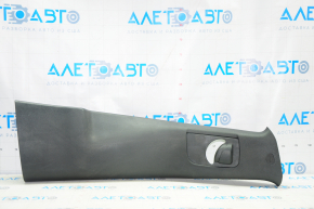 Center pillar trim upper belt right Dodge Dart 13-16 black, scratches