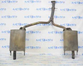 Muffler rear part with barrels Lexus GS450h 06-11