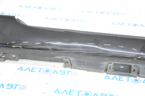 Right threshold Lexus GS300 GS350 GS430 GS450h 06-09 black, dented, scratches, tear, cracks in fasteners