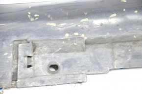 Right threshold Lexus GS300 GS350 GS430 GS450h 06-09 black, dented, scratches, tear, cracks in fasteners