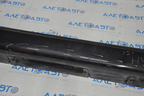 Right threshold Lexus GS300 GS350 GS430 GS450h 06-09 black, dented, scratches, tear, cracks in fasteners