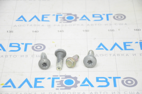 Rear left seat belt bolts 4pcs Tesla Model S 12-15 prerest