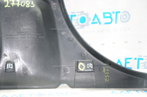 Center pillar trim lower right Dodge Journey 11-20 black, broken fastener, scratches