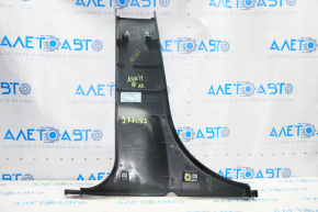 Center pillar trim lower right Dodge Journey 11-20 black, broken fastener, scratches