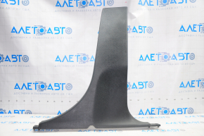 Center pillar trim lower right Dodge Journey 11-20 black, scratches, whitened plastic