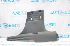Center pillar trim lower right Dodge Dart 13-16 black, scratches