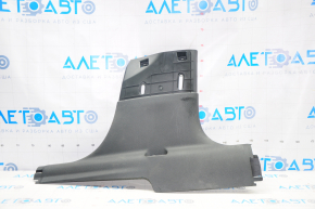 Center pillar trim lower right Dodge Dart 13-16 black, scratches