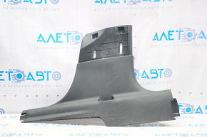 Center pillar trim lower right Dodge Dart 13-16 black, scratches